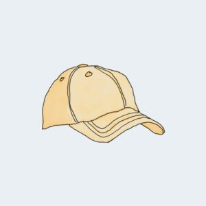 Washed Canvas Dad Hat with Metal Buckle